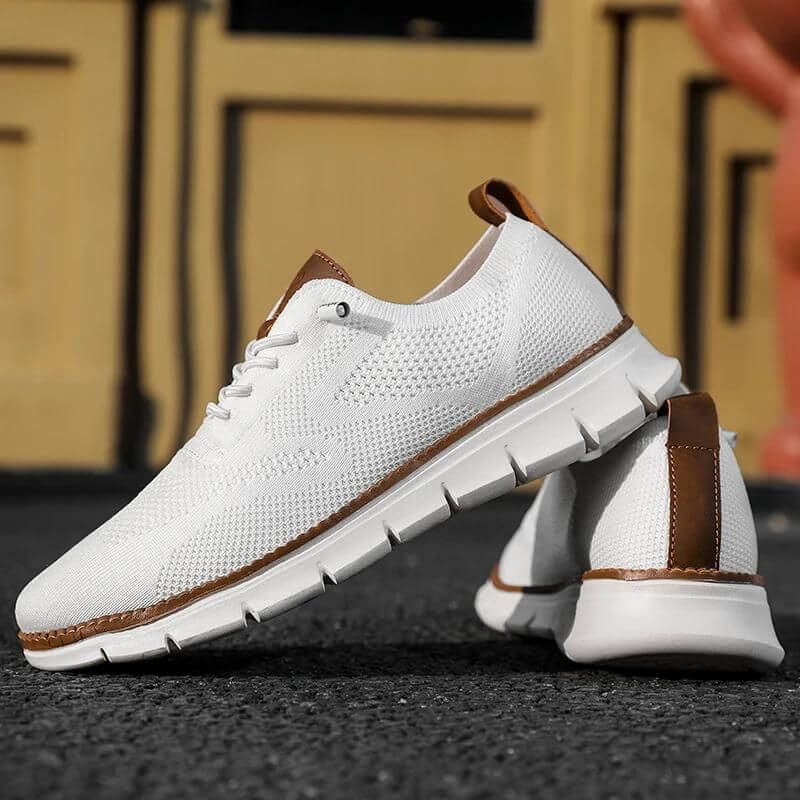 Anti-Odour Knit Slip-On - White image 7