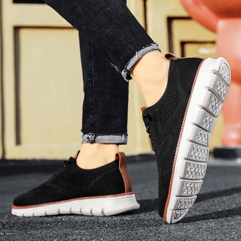 Anti-Odour Knit Slip-On - White image 13