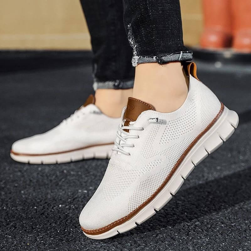 Anti-Odour Knit Slip-On - White image 16