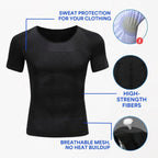Sweat protection, high-strength fibres and breathable mesh callouts