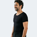 Worn under clothing — invisible shapewear effect