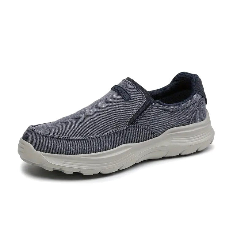 Classic Slip-on - Comfort Orthopaedic Walking Shoe Blue · view 02