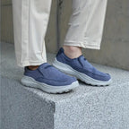 Classic Slip-on - Comfort Orthopaedic Walking Shoe Blue · view 04