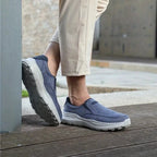 Classic Slip-on - Comfort Orthopaedic Walking Shoe Blue · view 09