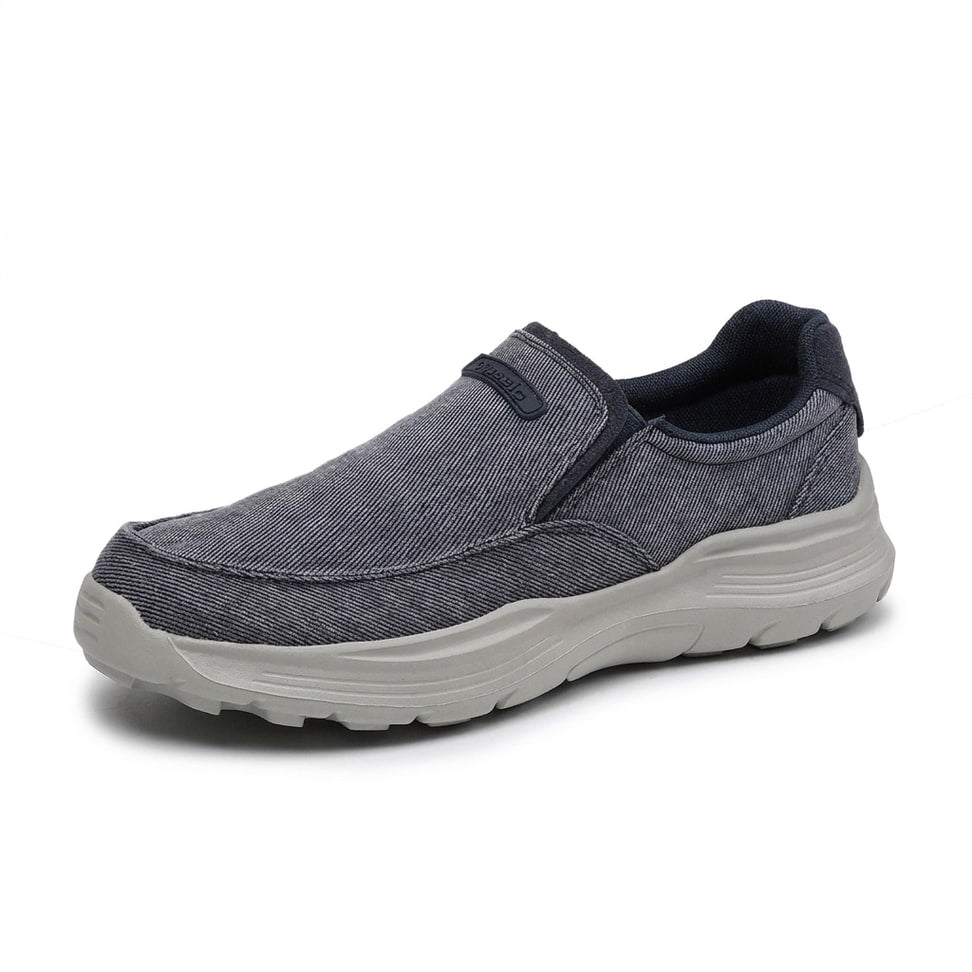 Classic Slip-on - Comfort Orthopaedic Walking Shoe Blue