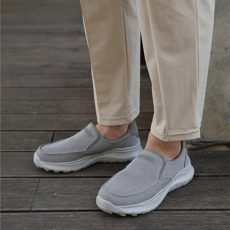 Classic Slip-on - Comfort Orthopaedic Walking Shoe Grey · view 04