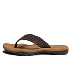 Cradle Flip Flops - Orthopaedic Arched Recovery Sandal Brown · view 04