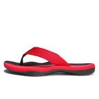 Cradle Flip Flops - Orthopaedic Arched Recovery Sandal Red · view 05