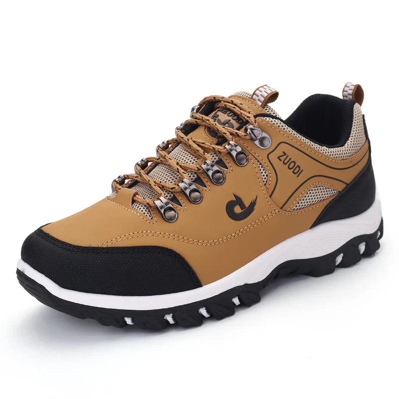 tenis-de-caminhada-masculino-antiderrapante-sport-caqui