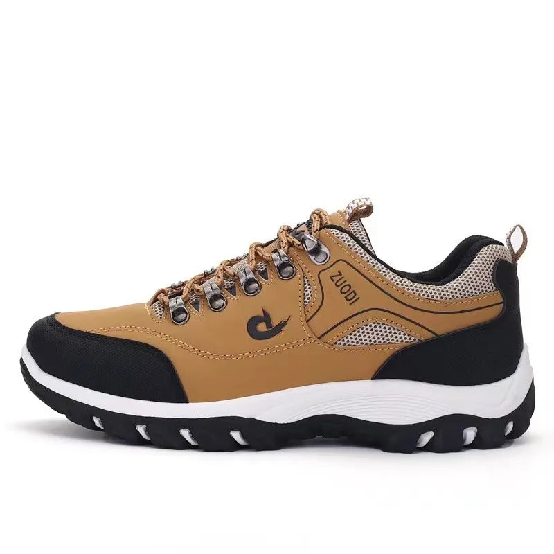 tenis-de-caminhada-masculino-antiderrapante-sport-caqui