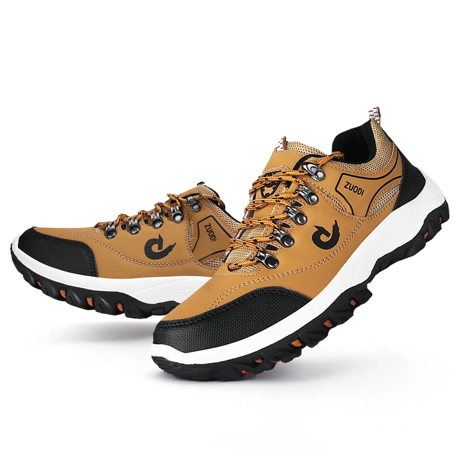 tenis-de-caminhada-masculino-antiderrapante-sport-caqui