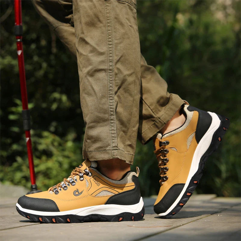 tenis-de-caminhada-masculino-antiderrapante-sport-caqui