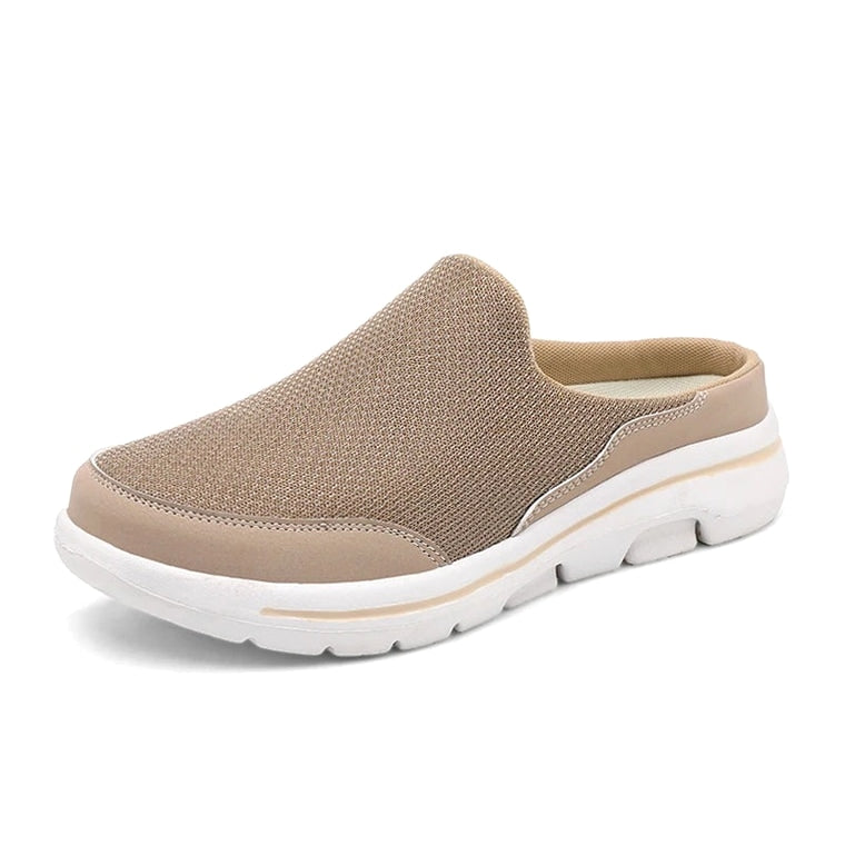 Loft Slipper - Comfort Orthopaedic Mule Beige · view 02