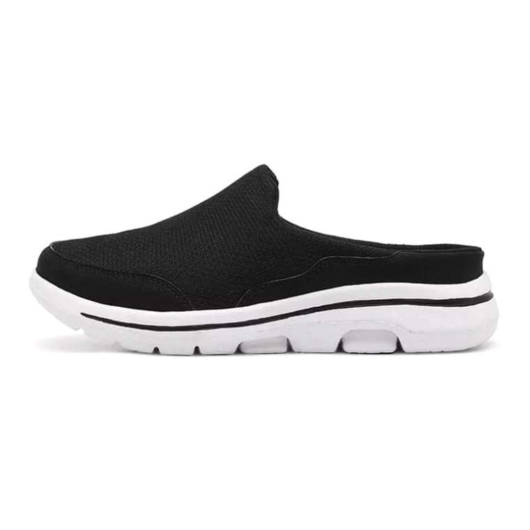 Loft Slipper - Comfort Orthopaedic Mule Black · view 04