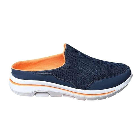 Loft Slipper - Comfort Orthopaedic Mule Blue · view 04