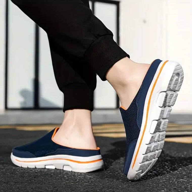 Loft Slipper - Comfort Orthopaedic Mule Grey · view 08