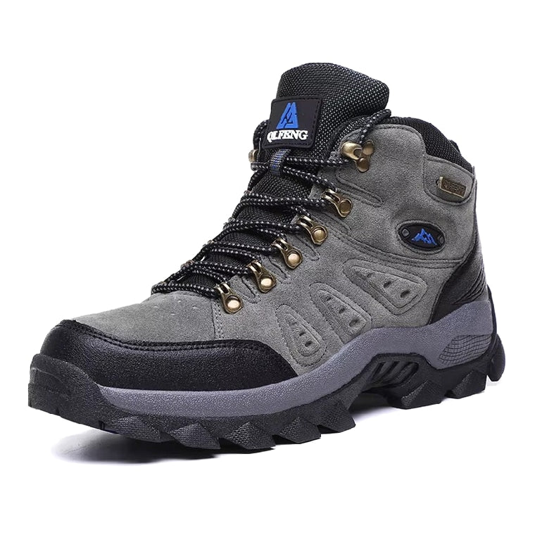 Outdoor - Waterproof Leather Grip Hiking Boot Grey · view 02