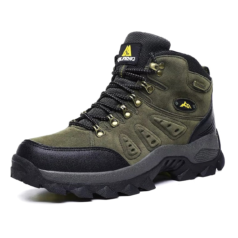 Outdoor - Waterproof Leather Grip Hiking Boot Green · view 02