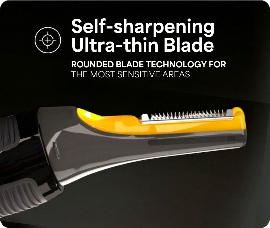 Precision Trimmer detail 1 — ultra-thin blade