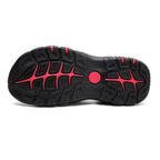 Ridge - Comfort Leather Orthopaedic Walking Sandal Black · view 11