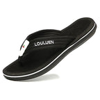 Ripple Massage Flip Flops - Cushioned Recovery Sandal Black · view 02