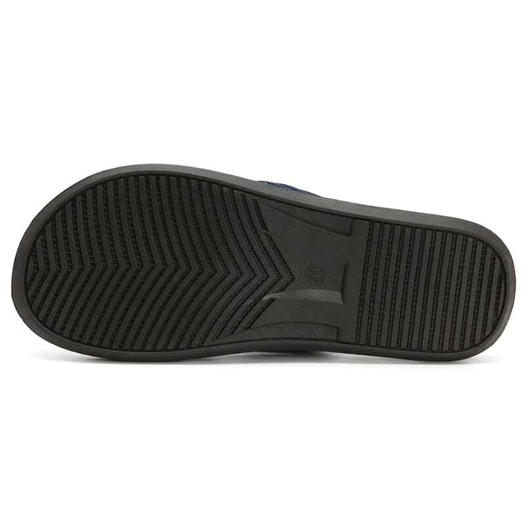 Ripple Massage Flip Flops - Cushioned Recovery Sandal Black · view 05