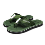 Ripple Massage Flip Flops - Cushioned Recovery Sandal Green · view 04