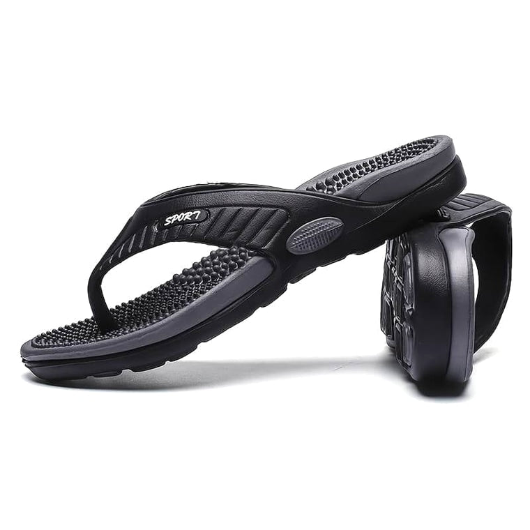 Sport - Massage Orthopaedic Flip Flops Recovery Sandal Black · view 10