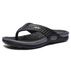 Sport - Massage Orthopaedic Flip Flops Recovery Sandal Black