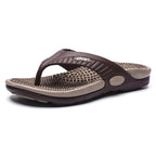 Sport - Massage Orthopaedic Flip Flops Recovery Sandal Brown