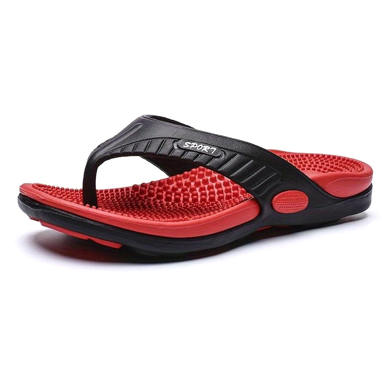 Sport - Massage Orthopaedic Flip Flops Recovery Sandal Red · view 02