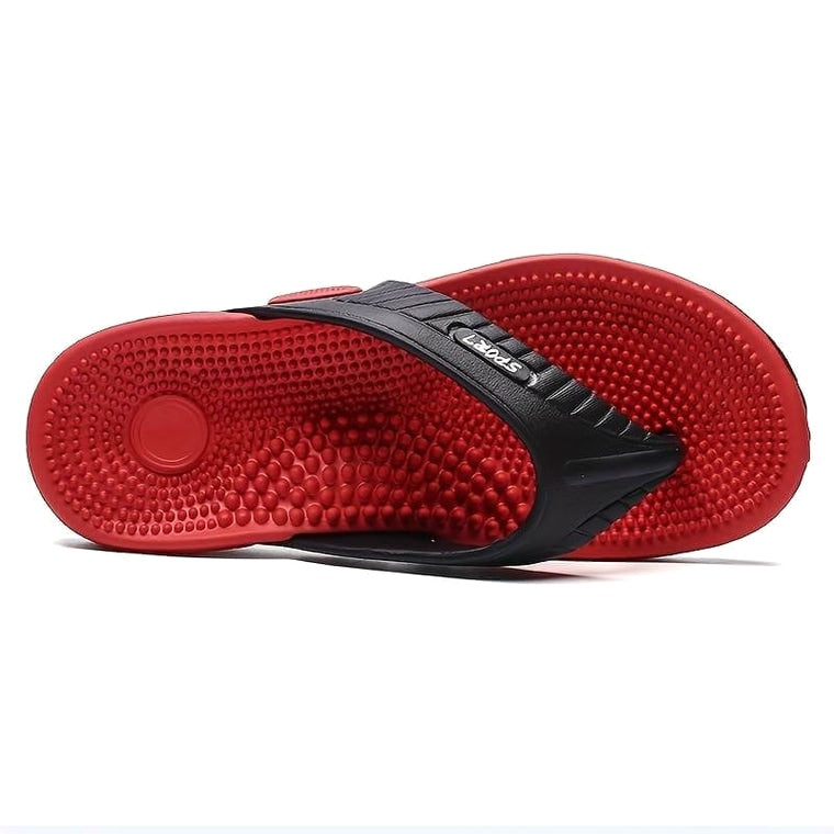 Sport - Massage Orthopaedic Flip Flops Recovery Sandal Red · view 06