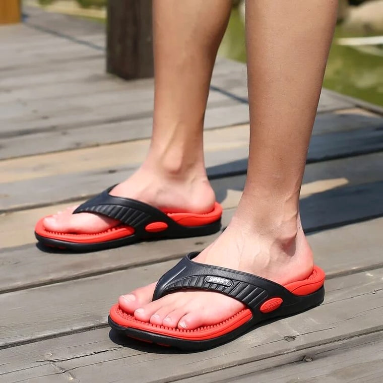 Sport - Massage Orthopaedic Flip Flops Recovery Sandal Red · view 07
