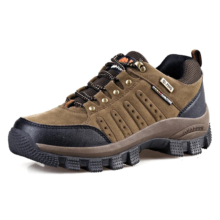 Terrain - Waterproof Leather Hiking Walking Shoes Brown · view 02