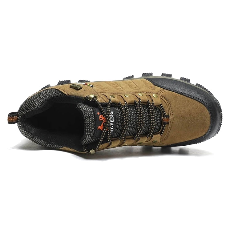 Terrain - Waterproof Leather Hiking Walking Shoes Brown · view 04