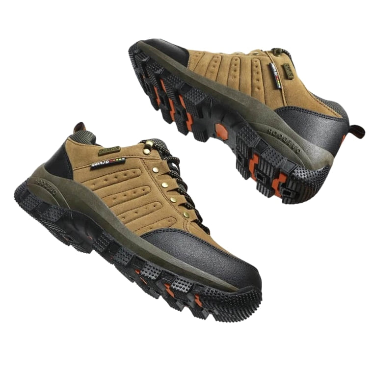 Terrain - Waterproof Leather Hiking Walking Shoes Brown · view 07