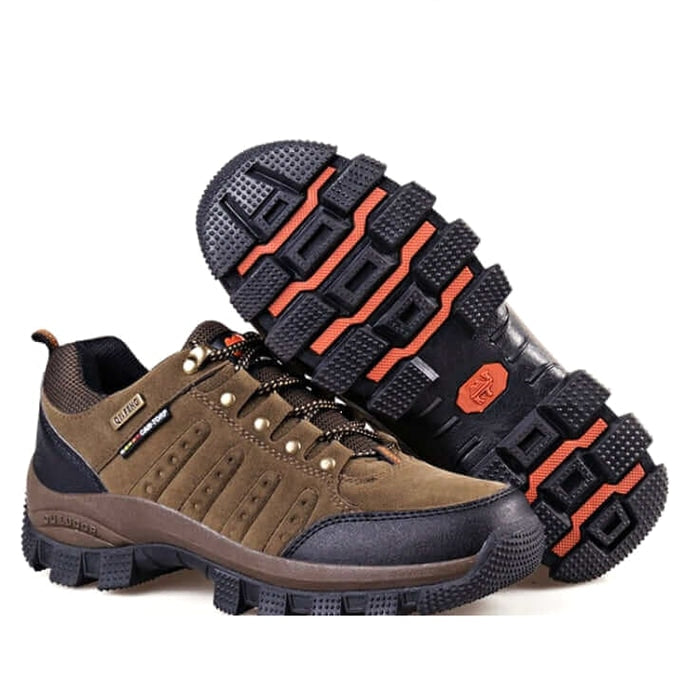 Terrain - Waterproof Leather Hiking Walking Shoes Brown · view 08
