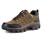 Terrain - Waterproof Leather Hiking Walking Shoes Brown
