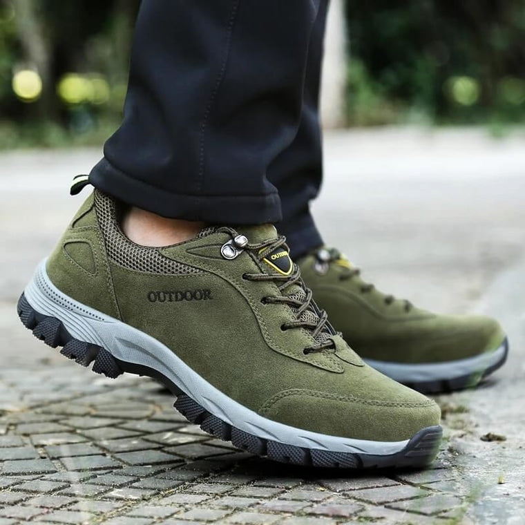 Tread - Waterproof Hiking Comfort Walking Shoes Green · view 03