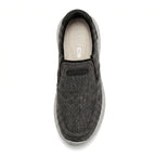 Classic Slip-on - Comfort Orthopaedic Walking Shoe Black — palmilha