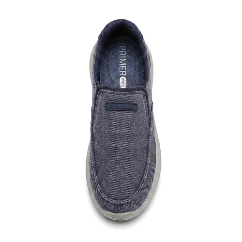 Classic Slip-on - Comfort Orthopaedic Walking Shoe Blue — palmilha