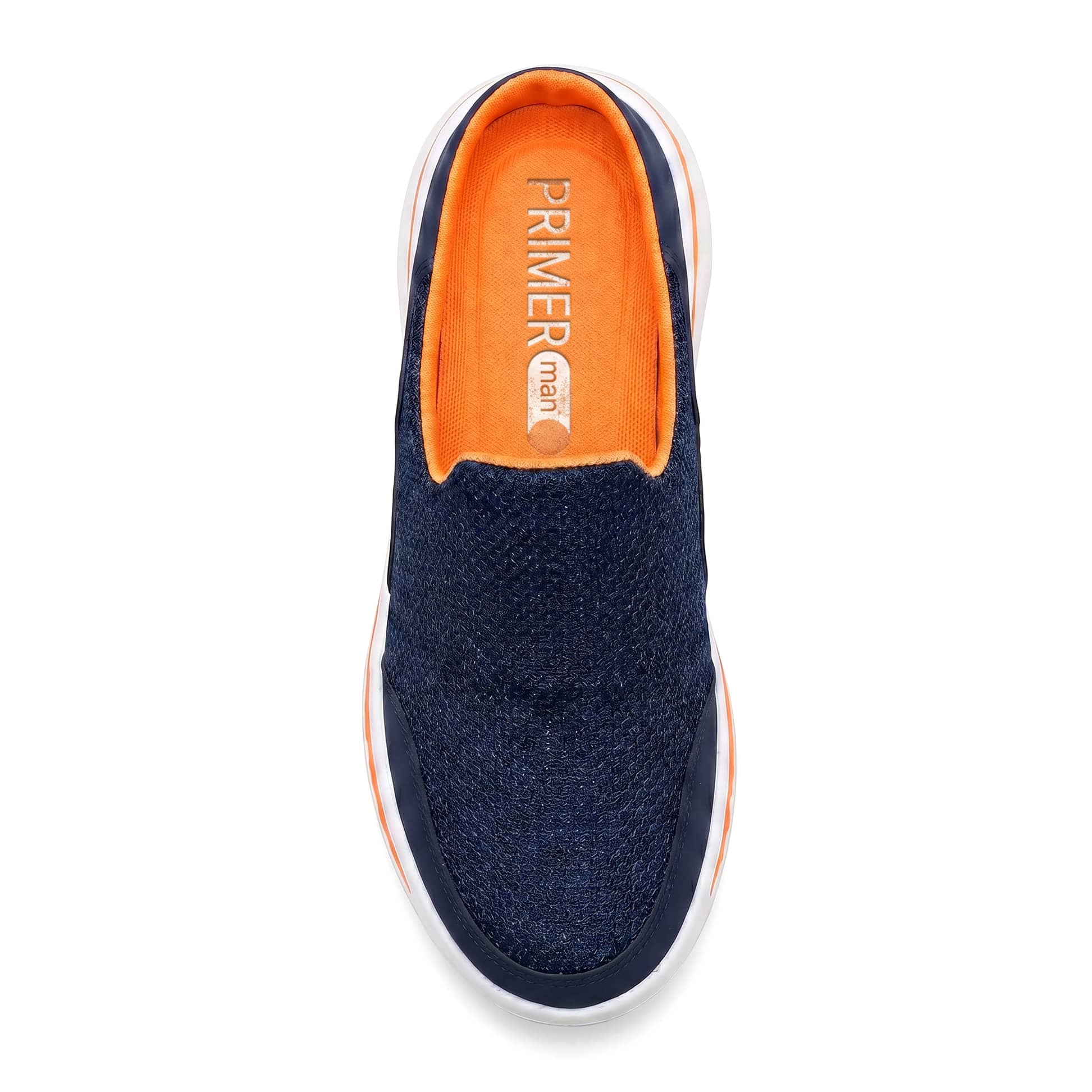 Loft Slipper - Comfort Orthopaedic Mule Blue — palmilha