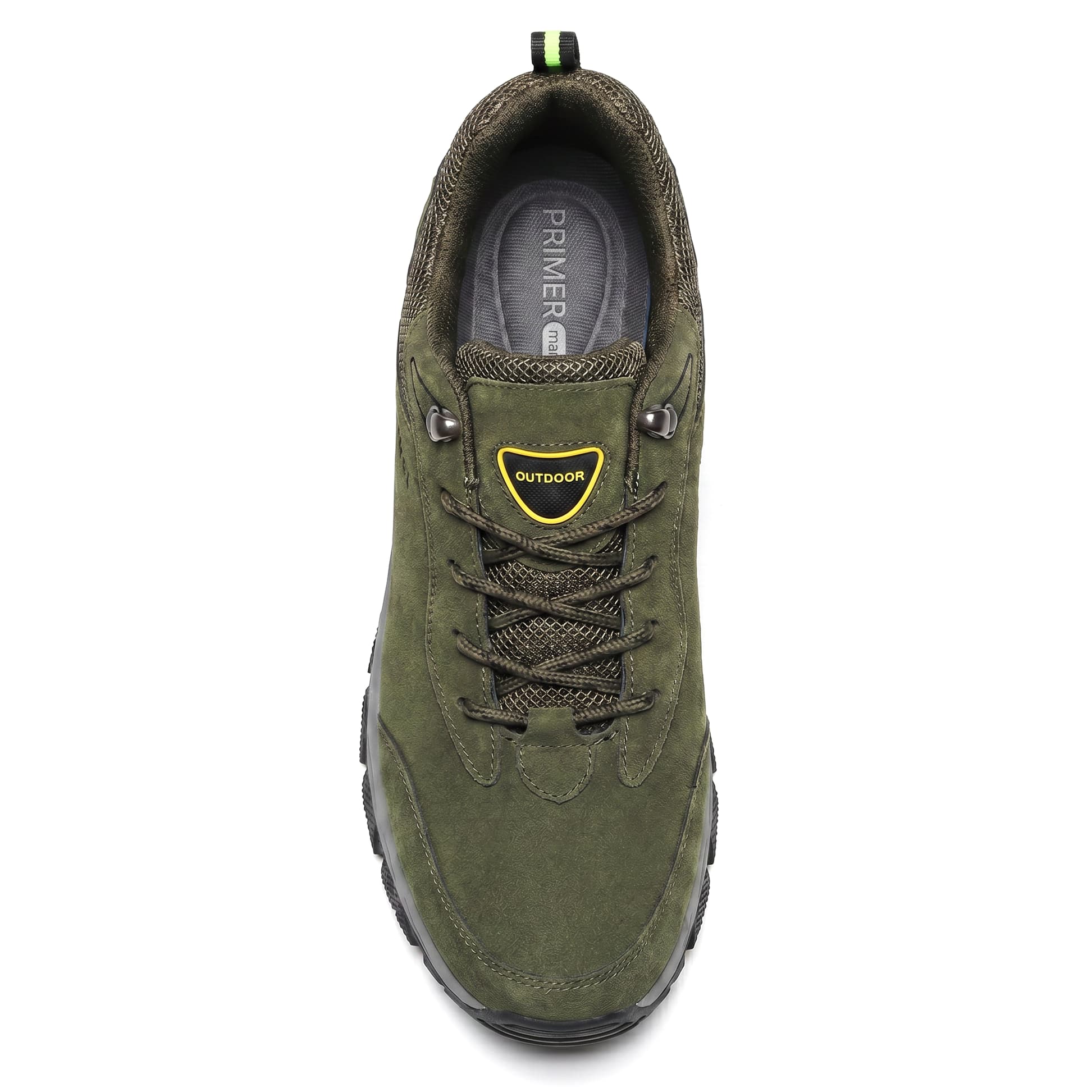 Tread - Waterproof Hiking Comfort Walking Shoes Green — palmilha