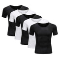 5-Pack Primer Compression Undershirt - Sweat-proof Shapewear