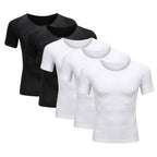 5-Pack Primer Compression Undershirt - Sweat-proof Shapewear